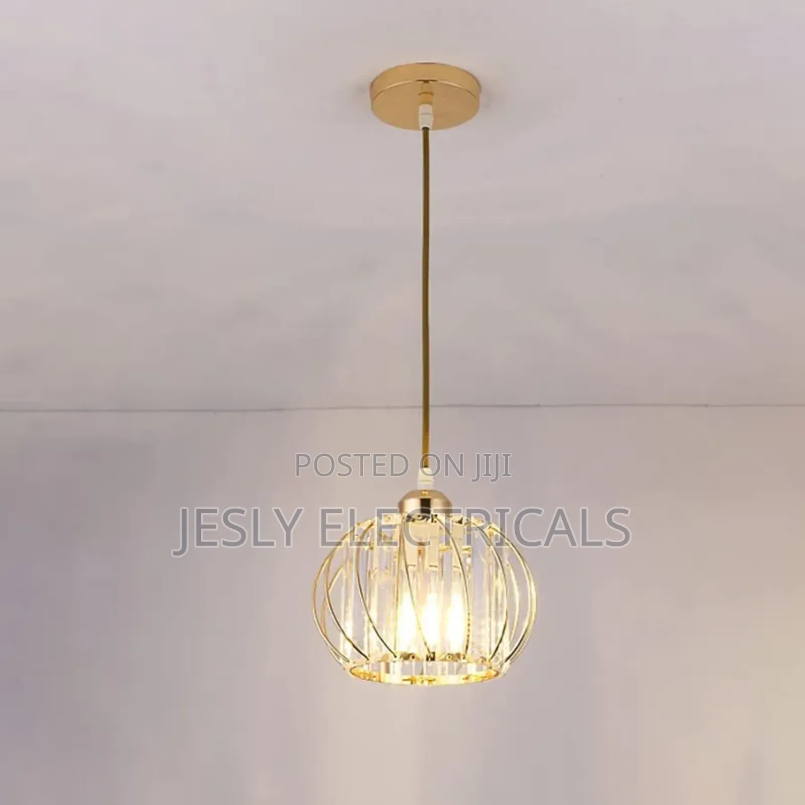 Modern Crystal Ceiling Light