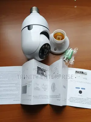 Smart Net Wifi Bulb Camera 360° 1080p