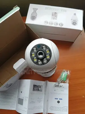 Smart Net Wifi Bulb Camera 360° 1080p