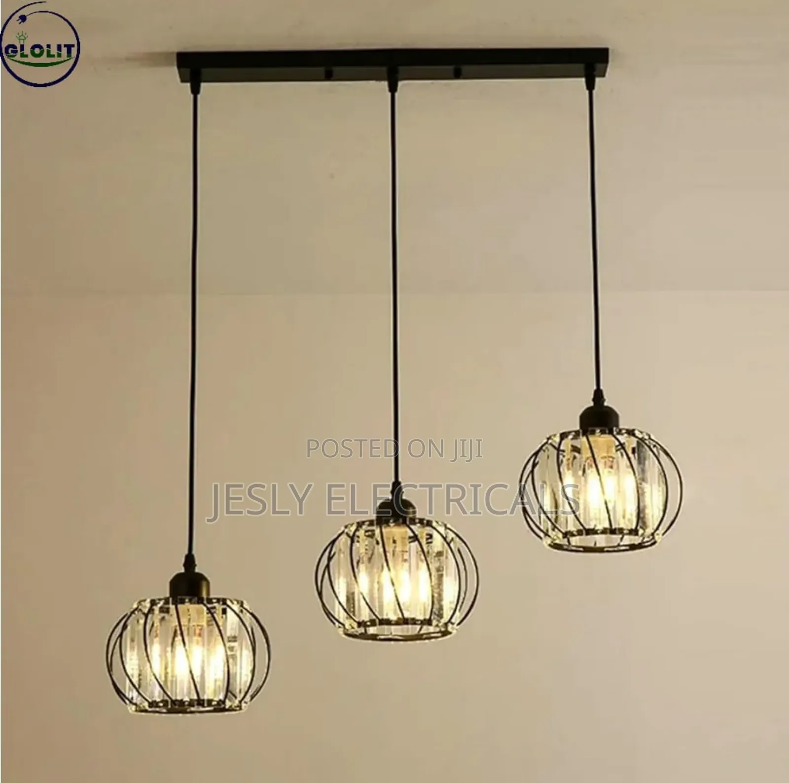 Kshsaa Triple Pendentif Lumières