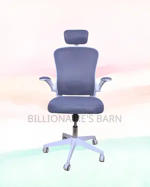 White Ergonomic Office Chair | Sleek Lumbar Support