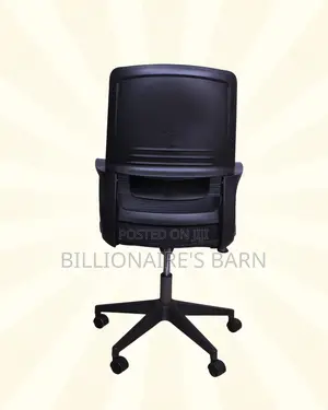 Supportive Black Ergonomic Mesh Office Chair | Nylon Castors