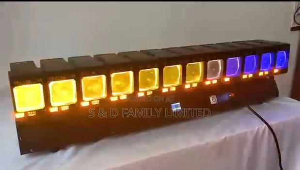 12 by 60 Watts Moving Led Washer Light With Laser - thumbnail 2