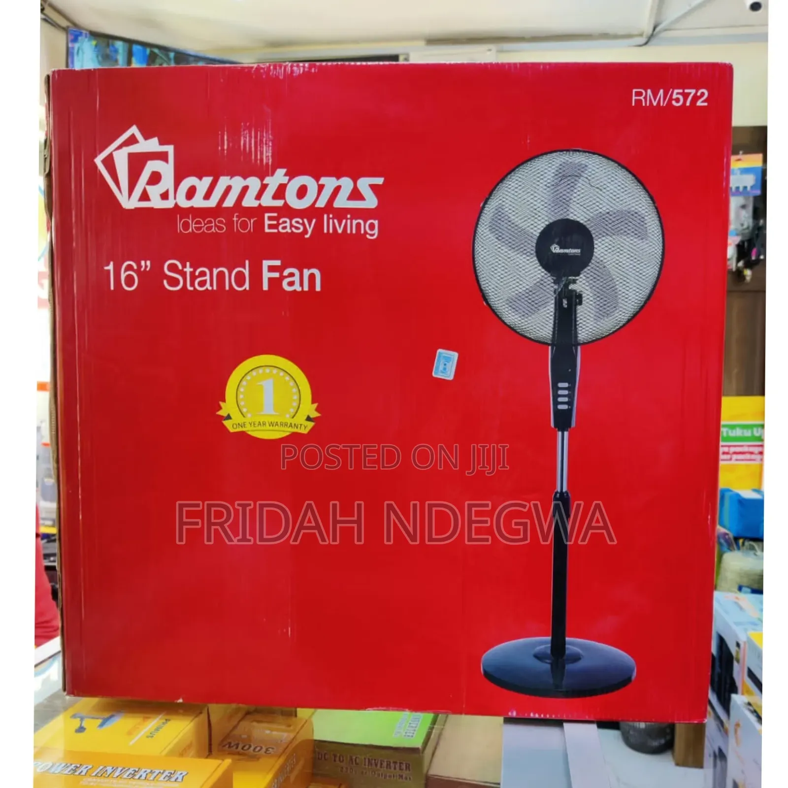*Ramtons 16" Stand Fan