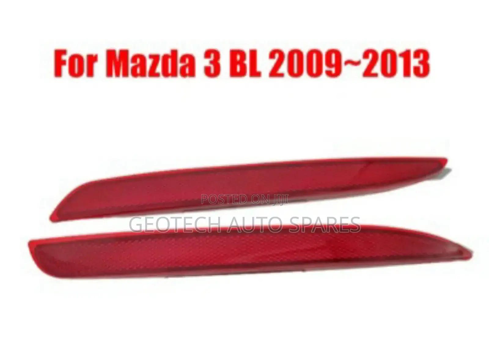 Mazda Axela Rear Bumper Reflectors