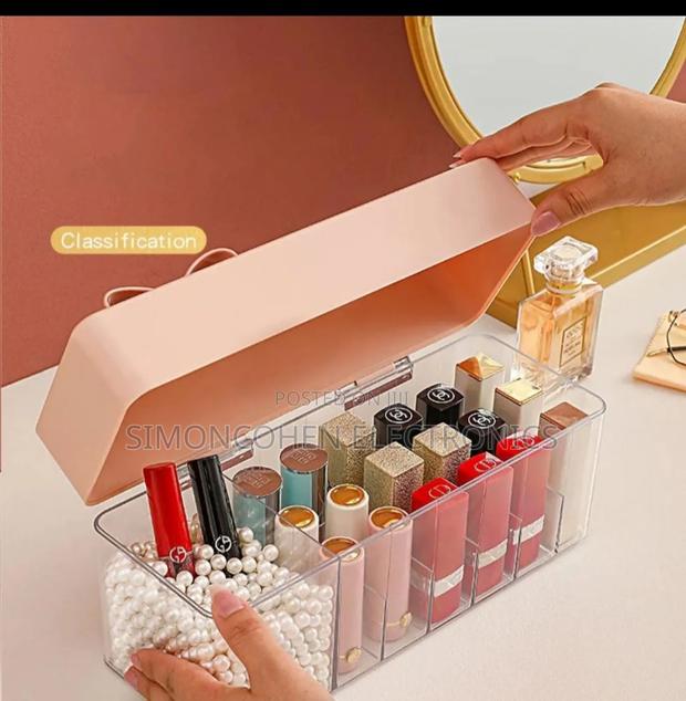 Transparent Lipstick Storage Box/Cosmetics Organizer - thumbnail 2