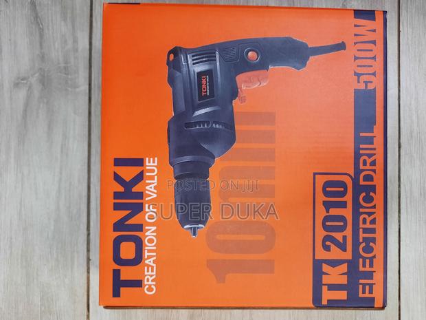 Drill.Powerful 500w. 10mm Chuck. 2600rpm Tonki Corded Electric