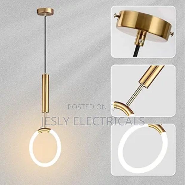 Integrated Led Pendant Light Fixture for Dining Room Ring - thumbnail 2