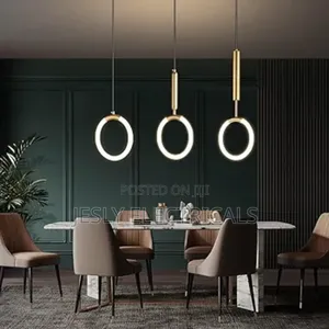 Integrated Led Pendant Light Fixture for Dining Room Ring