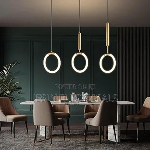 Integrated Led Pendant Light Fixture for Dining Room Ring - thumbnail 5