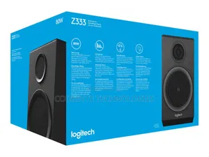 Z333 Logitech 2.1 Multimedia Speaker System 80w