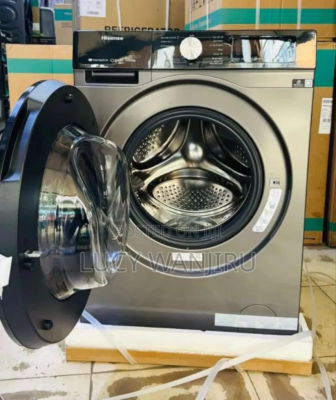 Hisense Wash and Dry Washing Machine/ 10/6 Kg Washing Machine