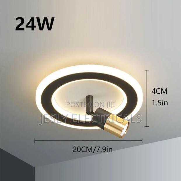 Anti-Glare Ceiling Light 24w Led Ceiling Lights Nordic Indoor - thumbnail 4