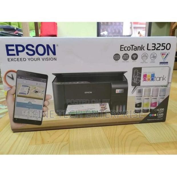 Epson Ecotank L3250 A4 Wifi Wireless All in One Ink Tank Printer
