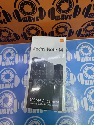 New Xiaomi Redmi Note 14 128 GB Black
