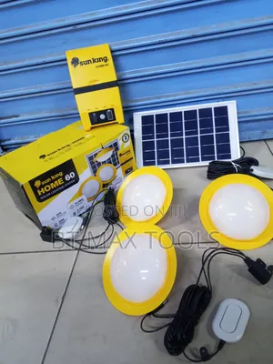Sunking Home 60 Solar Lighting System With a Radio Kit