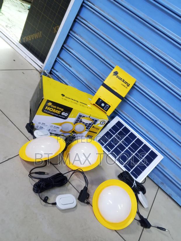 Sunking Home 60 Solar Lighting System Phone Charging With a Radio Kit - thumbnail 4