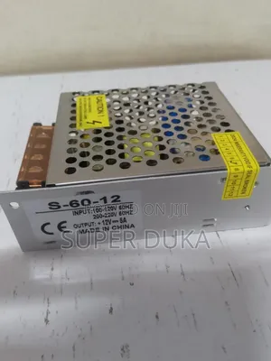 Ac-Dc Power Supply Unit, 12v 5a Model
