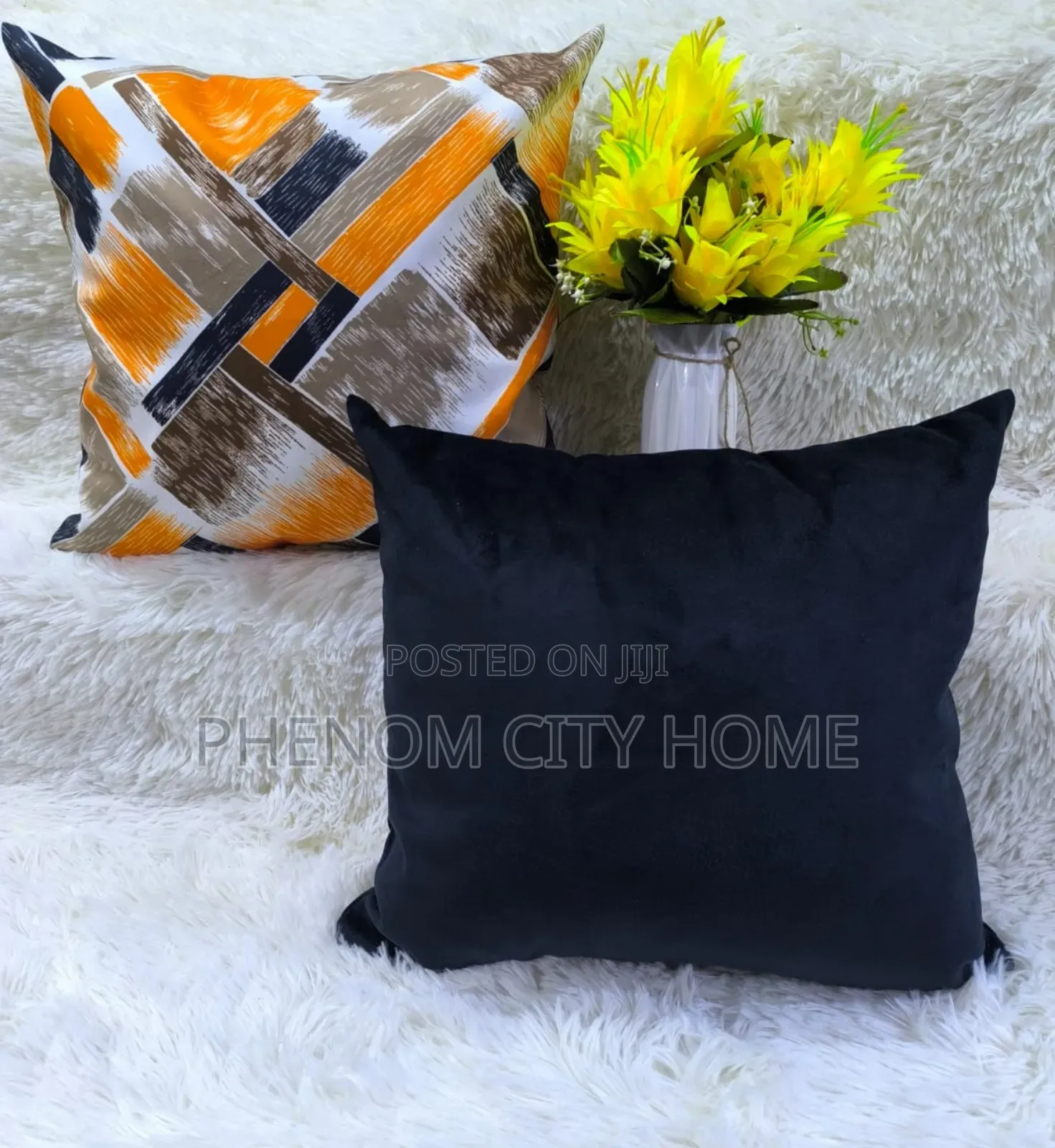 Orange Themed Mix Throwpillow Cases