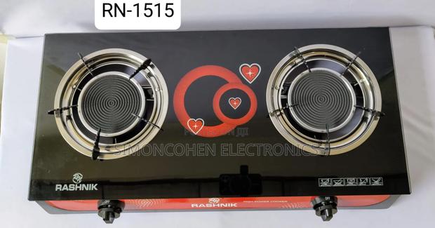 Rashnik Infrared Double Gas Stove Cooker - main view