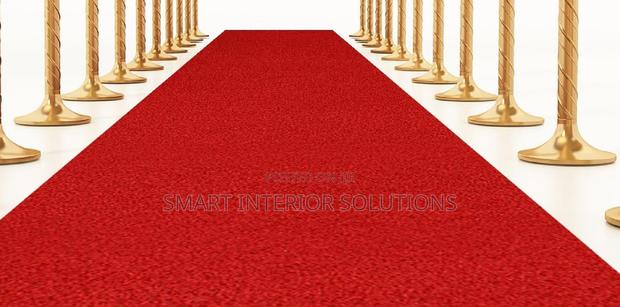 Red Entryway Carpet Runner for All Occasions – Tsavo Road, Nairobi