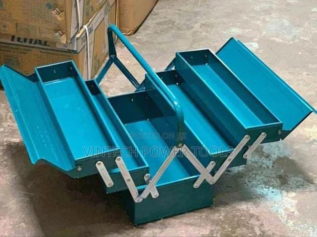 Empty Tool Box 495*200*295/ 3 Layers Metallic Tool Box - main view