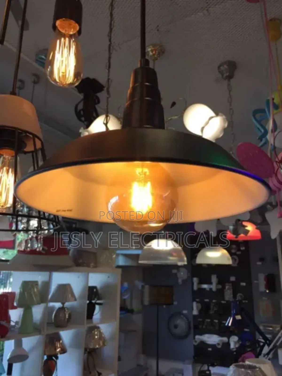 Claxy 1-Light Industrial Farmhouse Ceiling Light