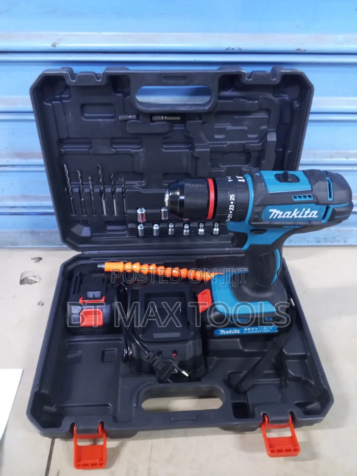 88v Makita Cordless Drill With Bits