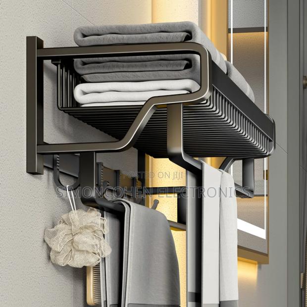 Wall Mounted Bathroom Towel Rack - main view