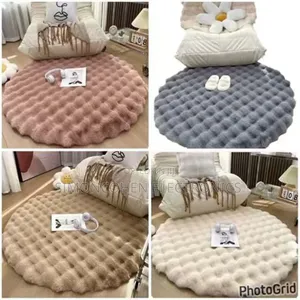 Fluffy Round Rugs