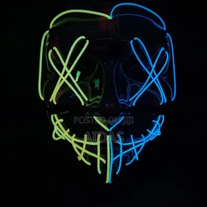 Led Light Up Purge Mask – Halloween Party Costume