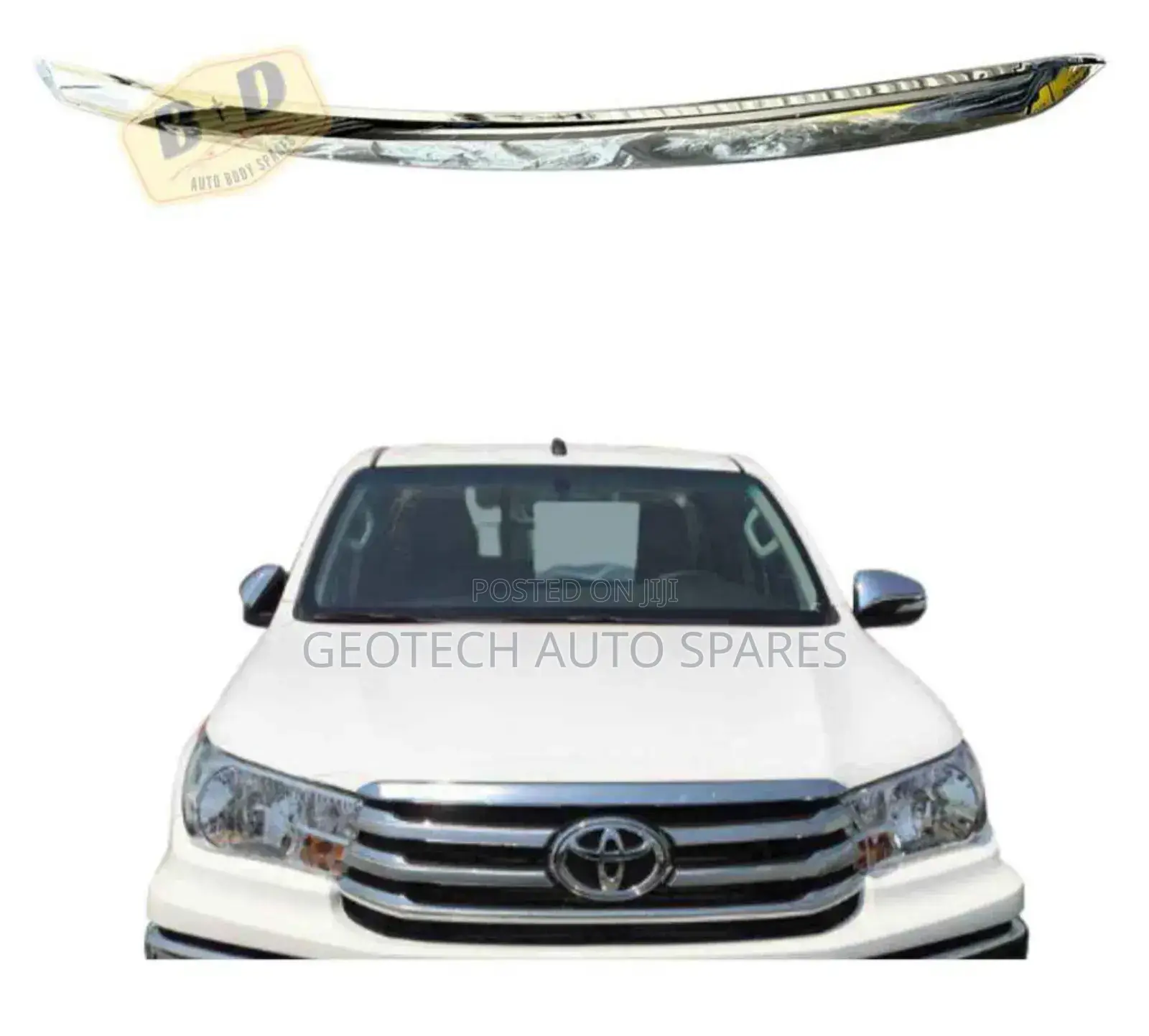 Hilux Vigo Bonnet Chrome