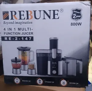 800w Rebune Food Processor