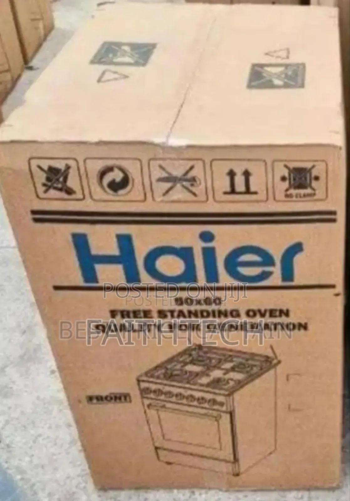 Haier 50*60 3gas + 1electric Cooker With Electric Oven