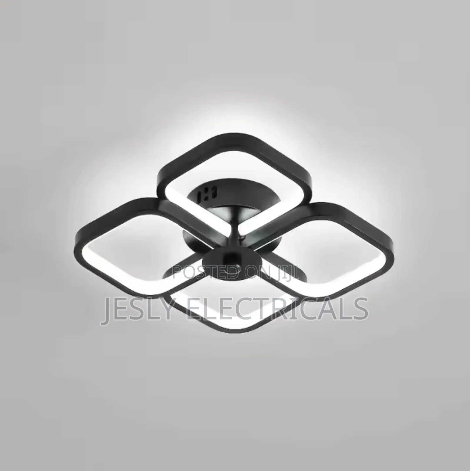 Modern Fancy Led Ceiling Lamp Square Nordic