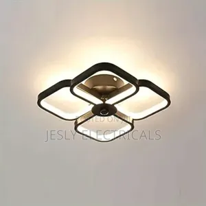 Modern Fancy Led Ceiling Lamp Square Nordic