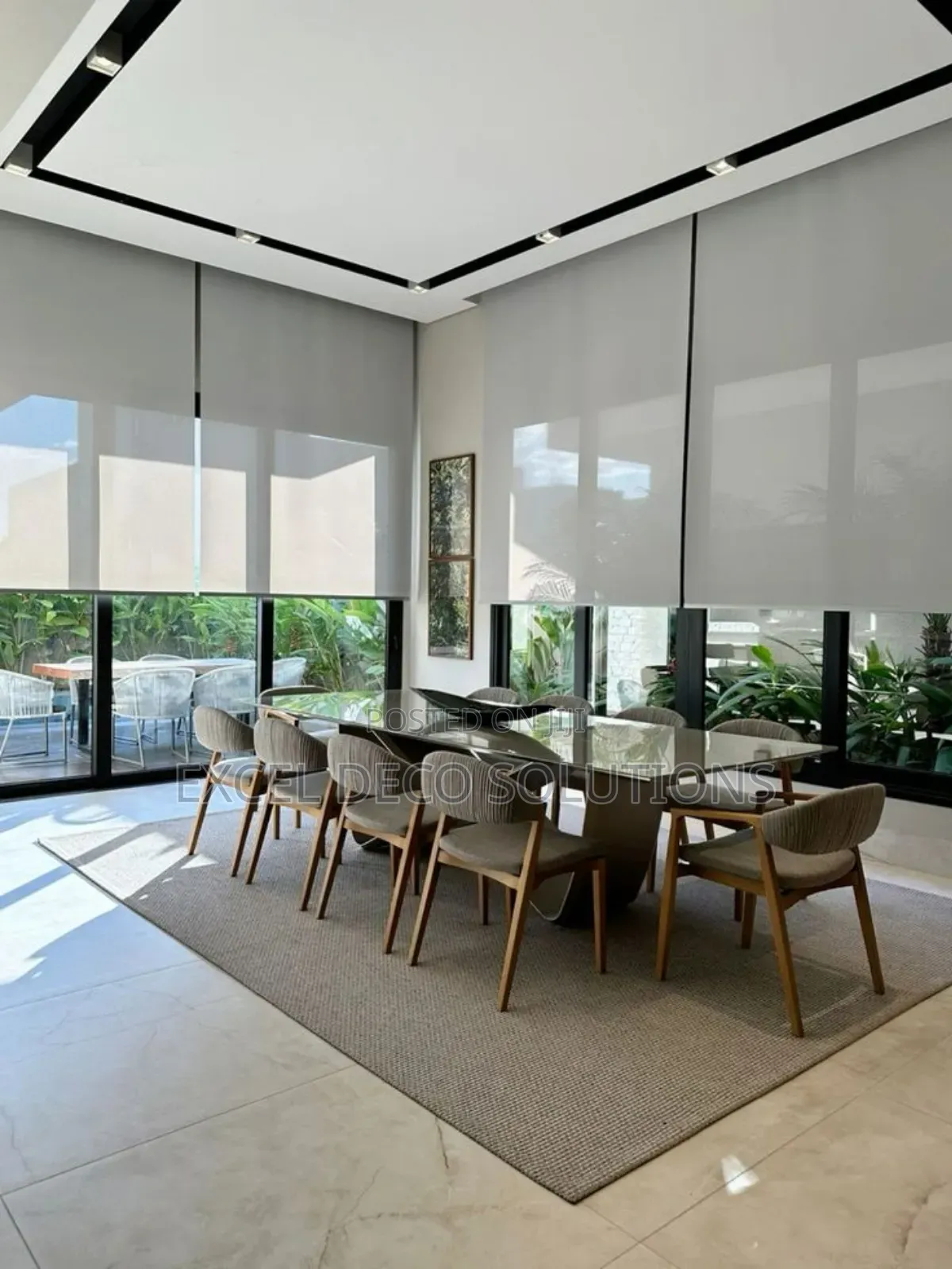 Modern Living Sunscreen Roller Blinds – Stylish Functional