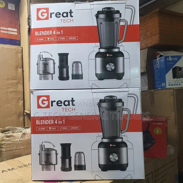 Great Tech 4in1 Commercial Food Processor