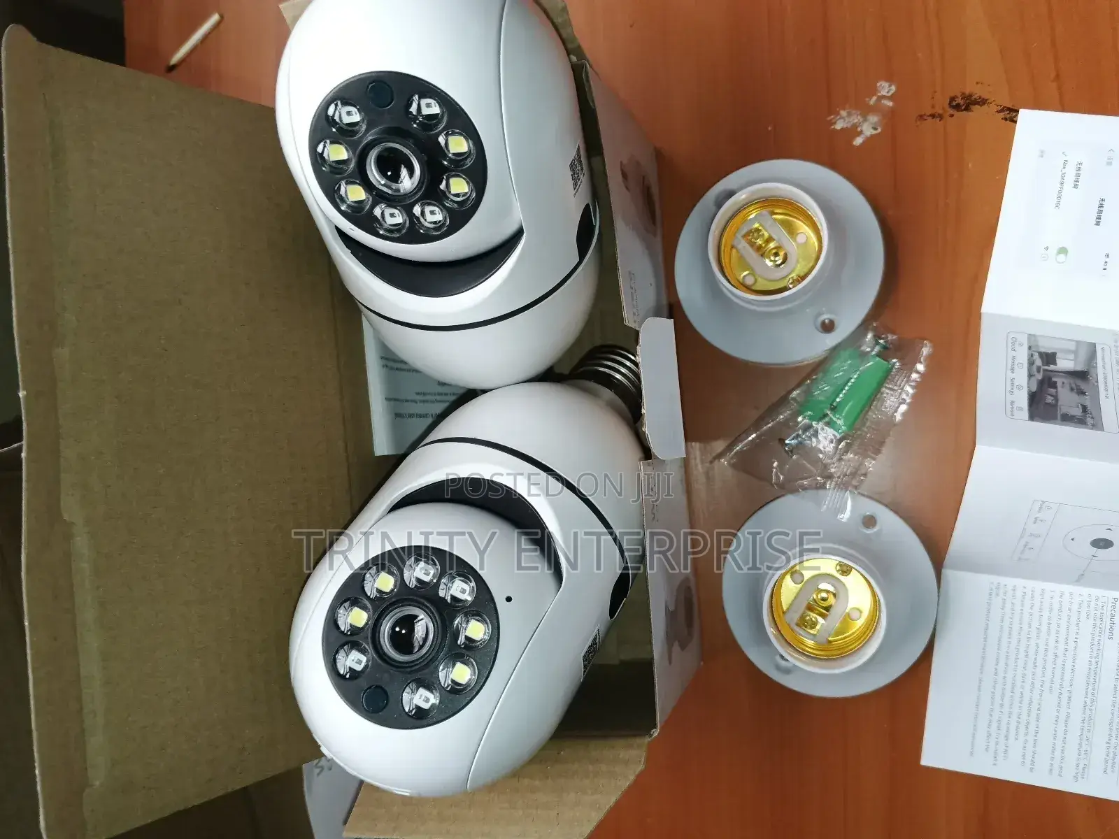 Hd 1080p Wireless Light Bulb Camera