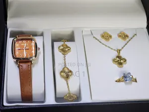 Gold Set Ladies Gift Set 6 Pieces