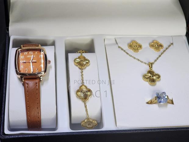 Gold Set Ladies Gift Set 6 Pieces - thumbnail 2