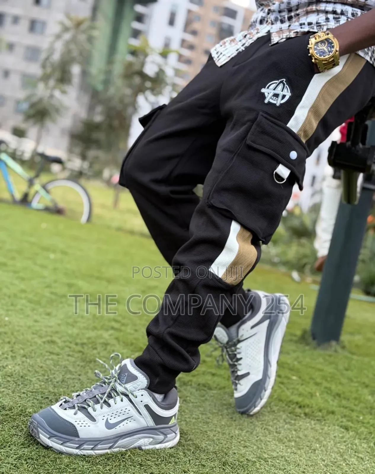 Casual Designer Side Pocketed Cargo Sweat Pant Trousers Available