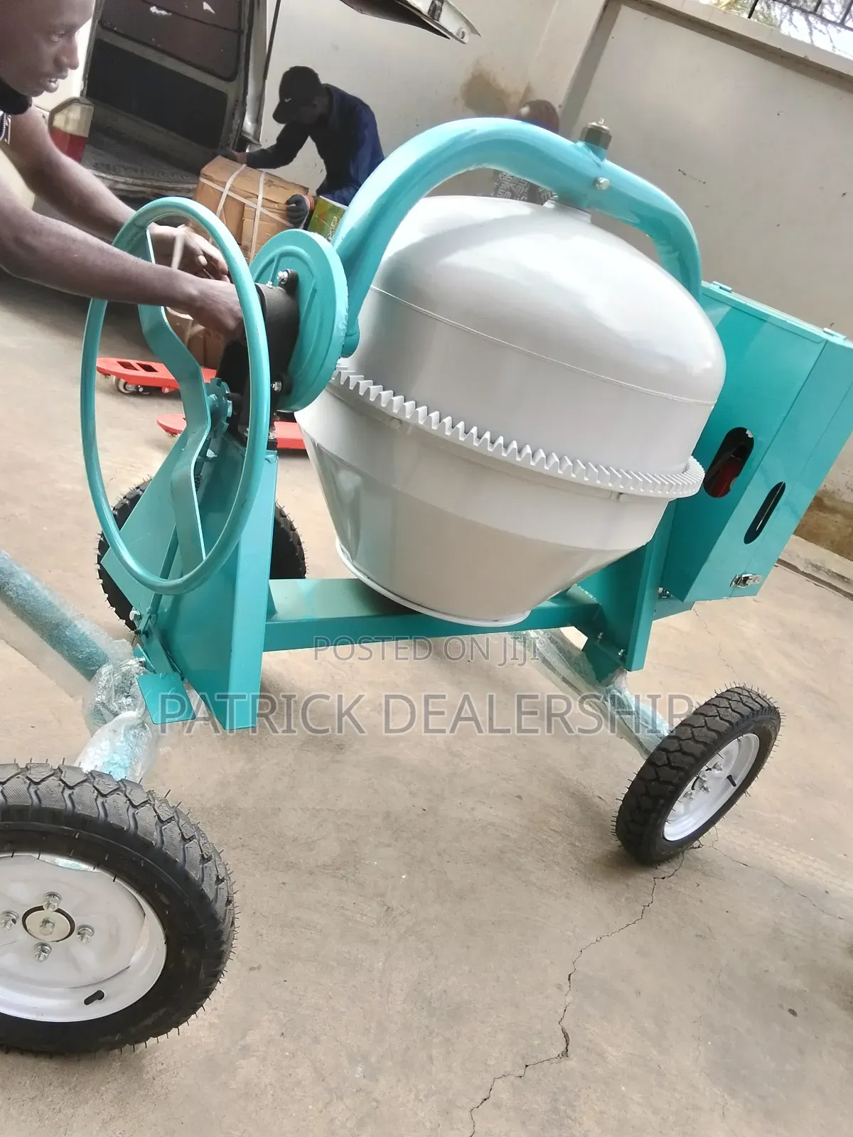 4 Wheel Aico Concrete Mixer