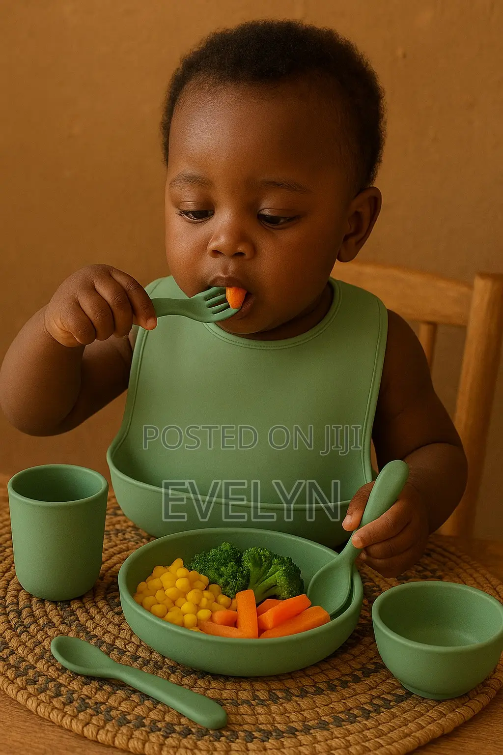 Silicone Baby Feeding Set