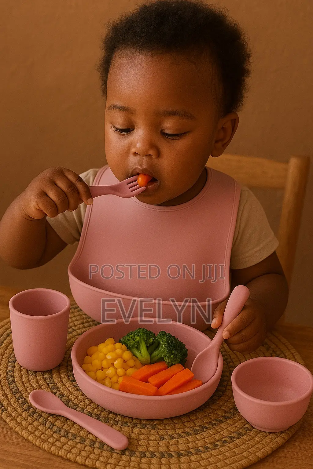 Silicone Baby Feeding Set