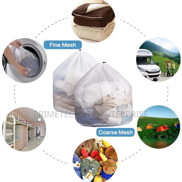 3pcs Assorted Large Size Laundry Bags