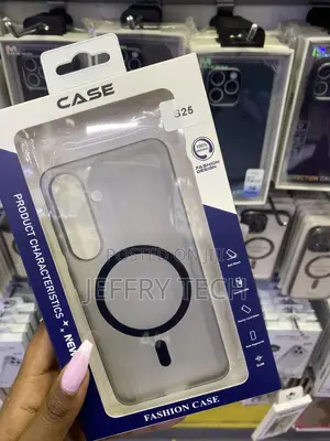 Kugew for Samsung Galaxy S25 Clear Case Compatible With Magsafe
