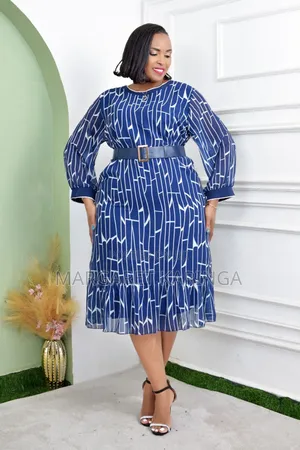 Shiffon Maroon Dress