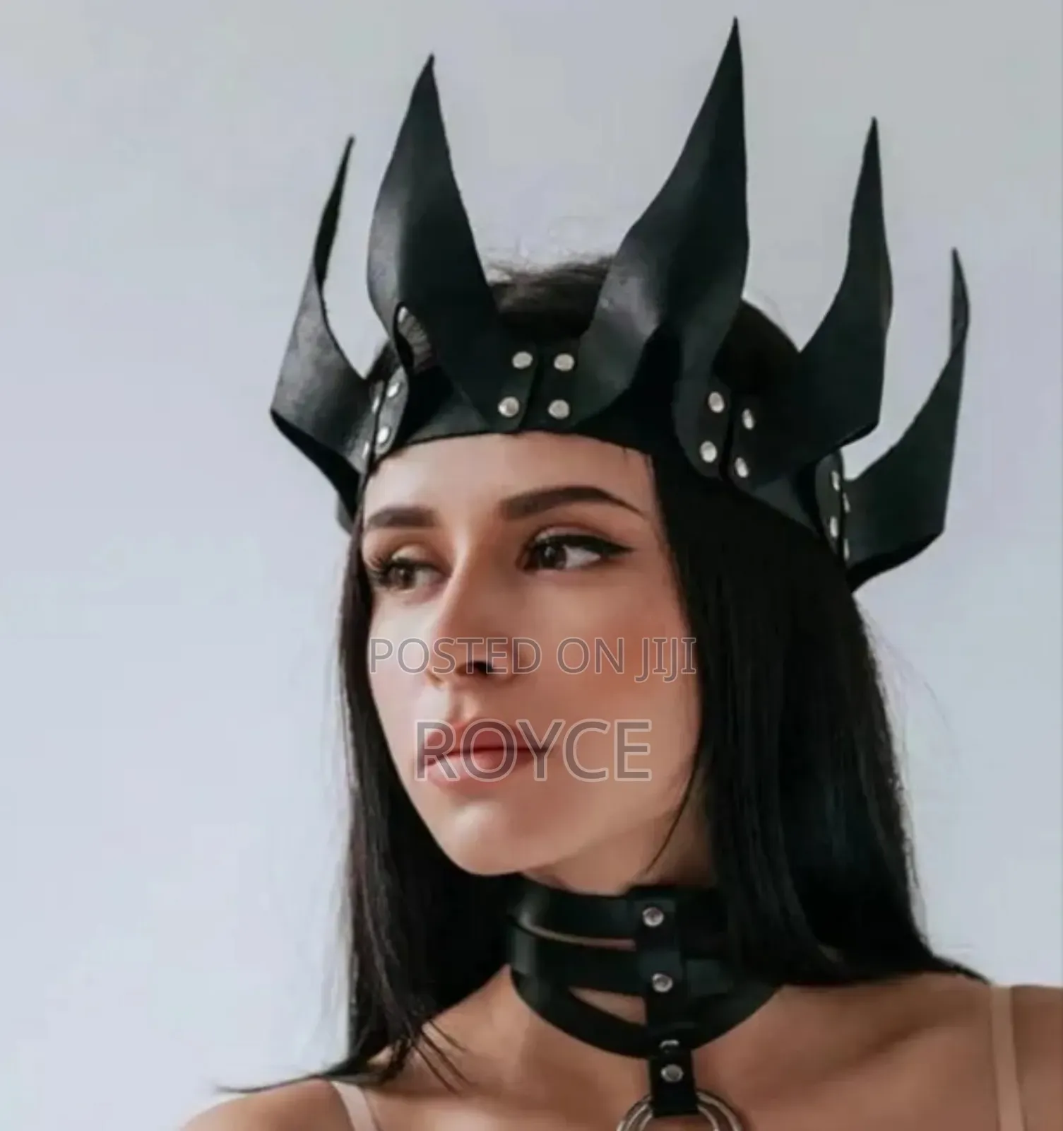 Gothic Leather Crowns