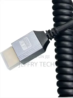 Microhdmi to Hdmi Spiral Cable 2.4m